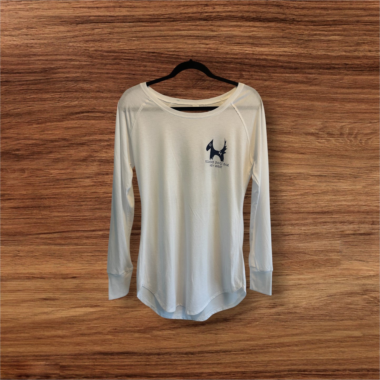 Ladies Long Sleeve Boat Neck Shirt