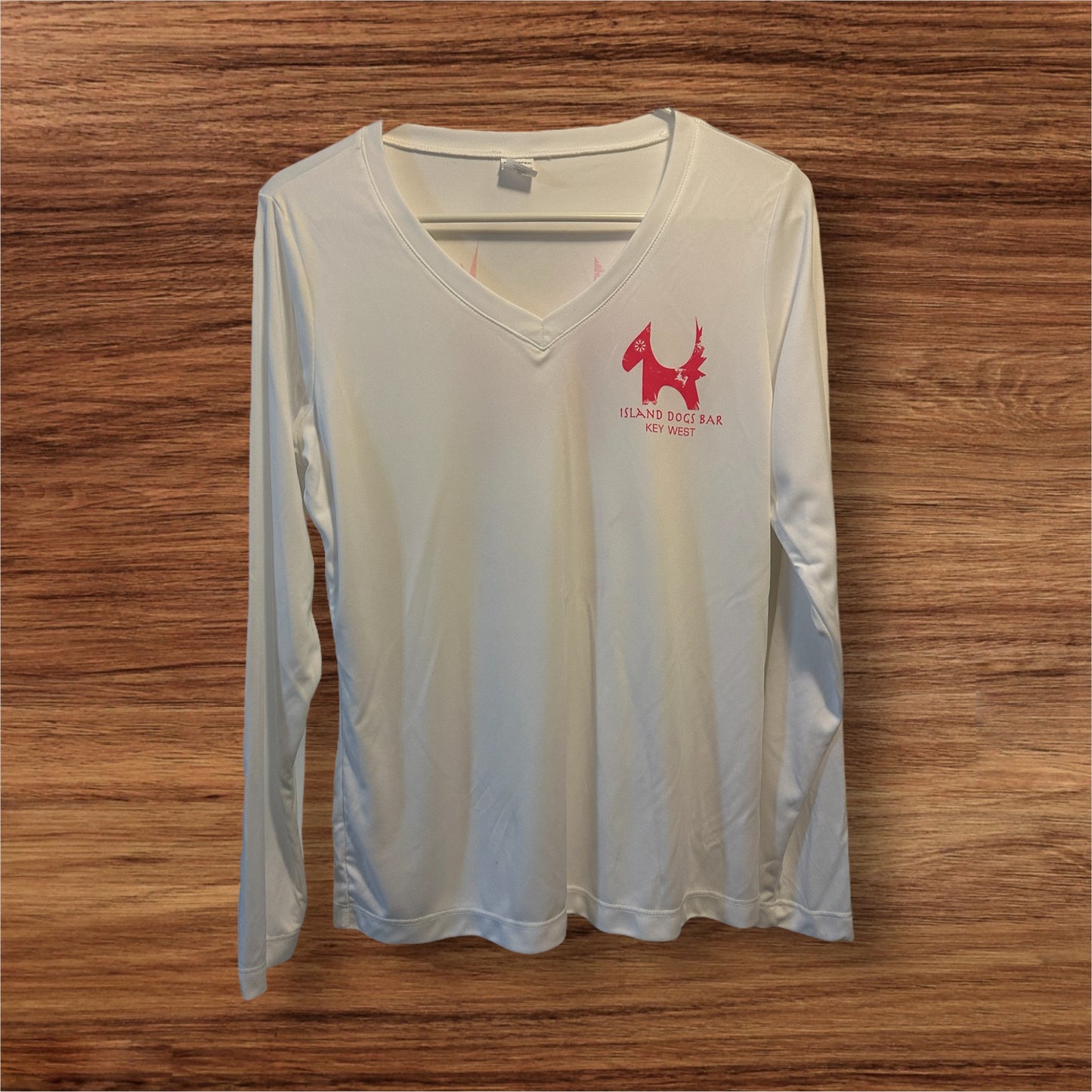 Ladies V-neck UV Long Sleeve