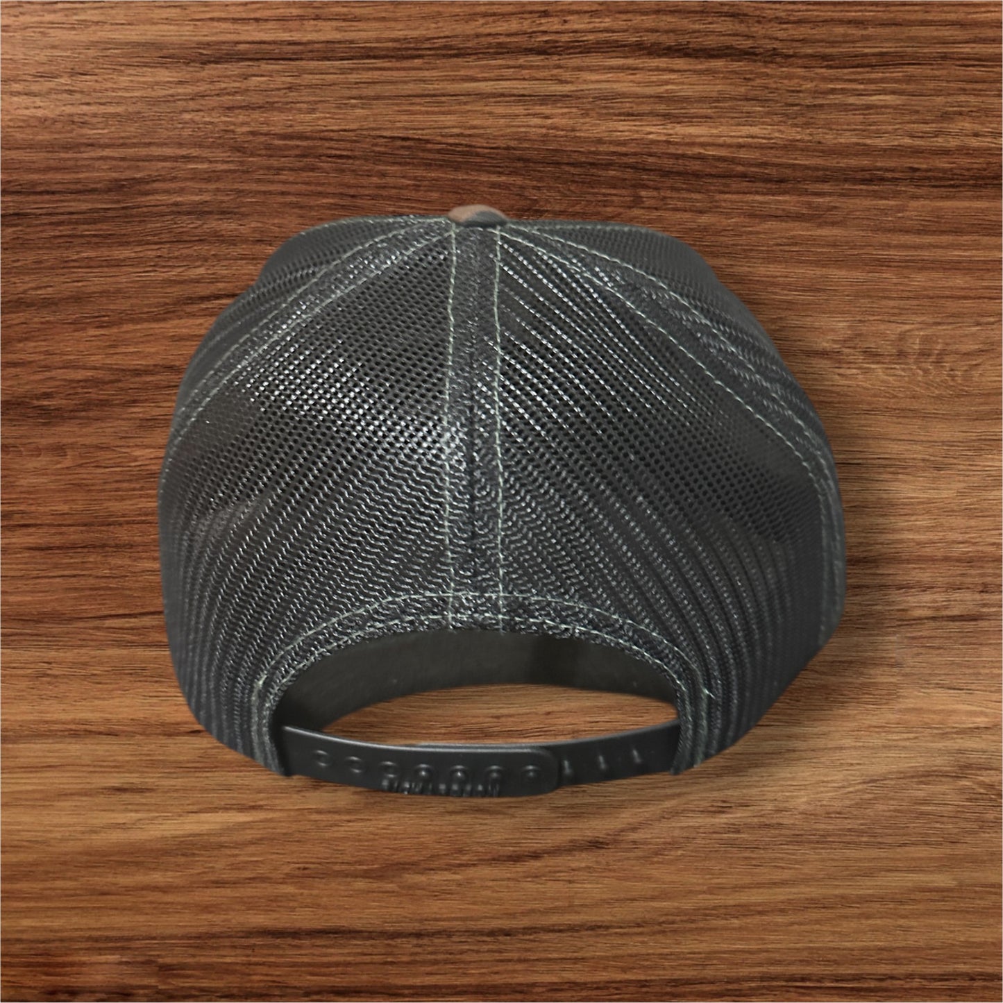 Camo Hat w/ White Embroidery