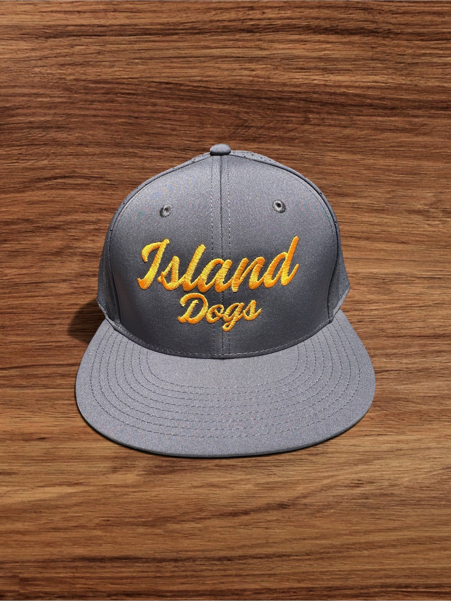 Gray Hat w/ Yellow Logo