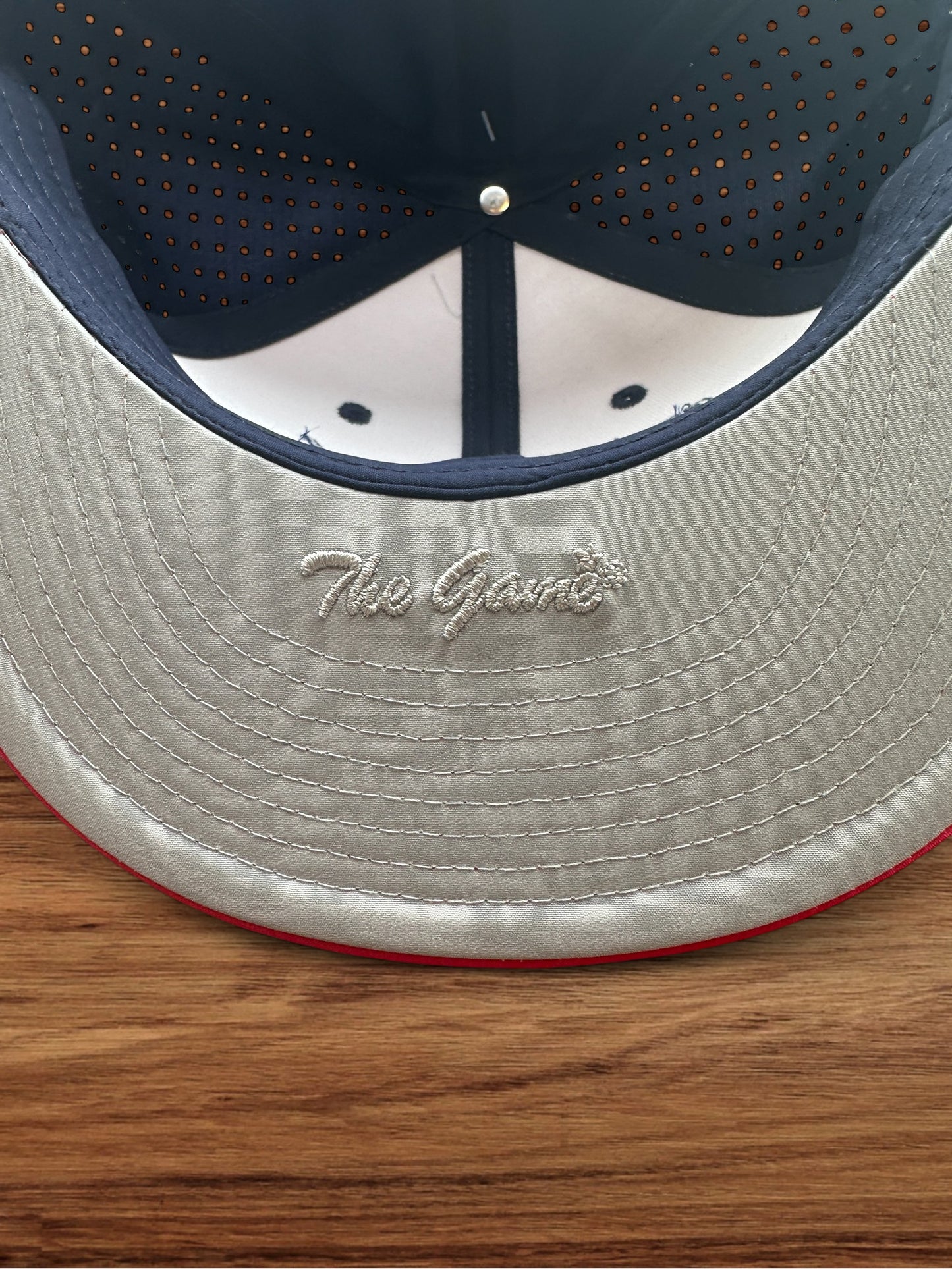 Red, White, Blue Hat w/ Flat Brim