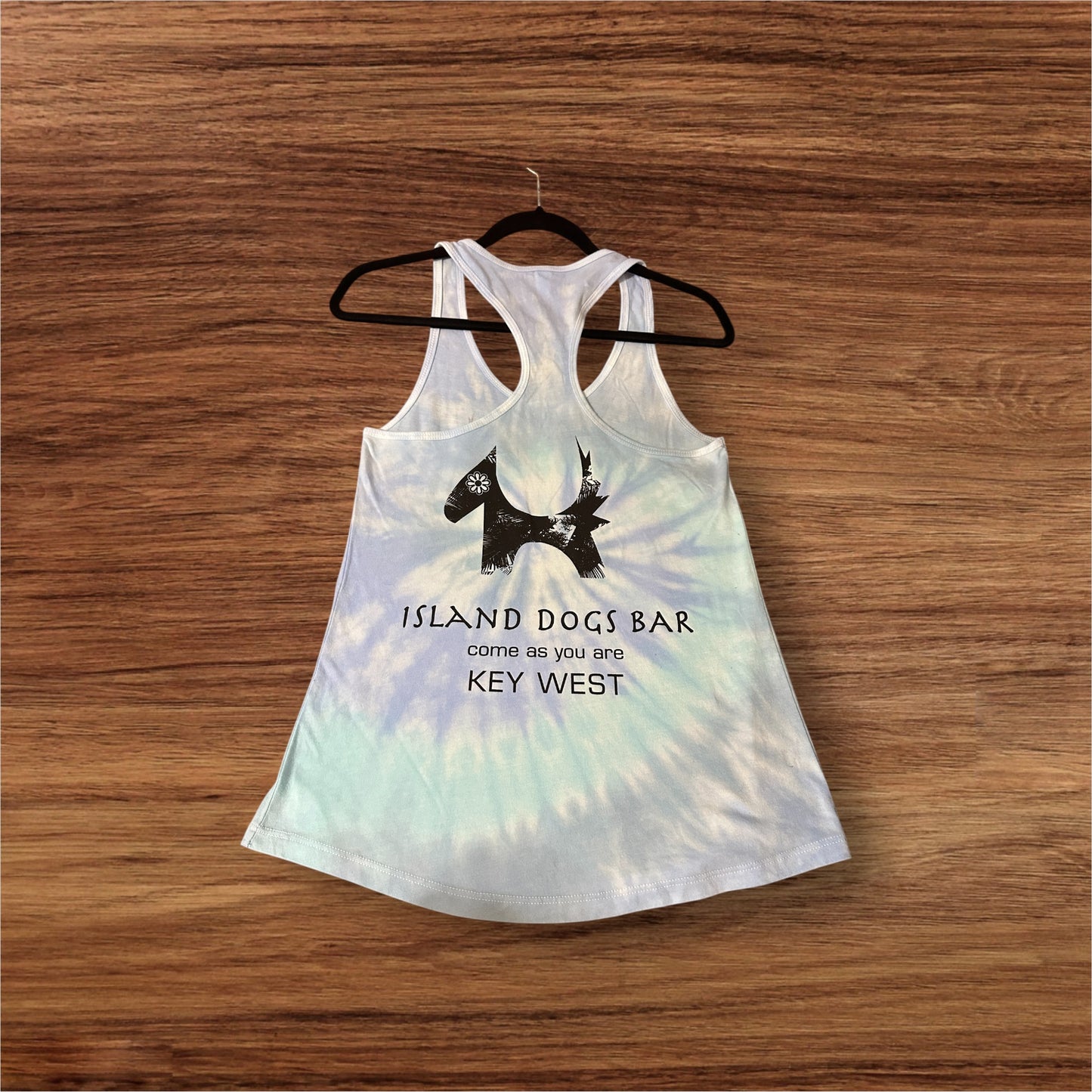 Ladies Racer-back Tye-Dye Tank