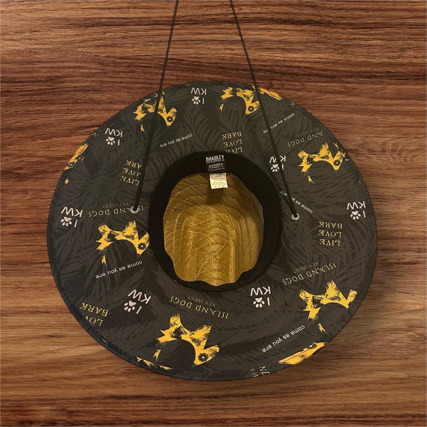 Lifeguard Beach Hat w/ Drawstring